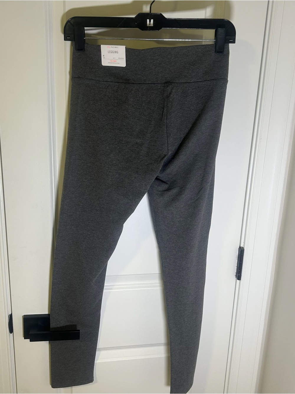 Aerie Women’s Feel Comfy Everyday Stretch Cotton Grey Regular Rise Leggings Sz M - Picture 7 of 9
